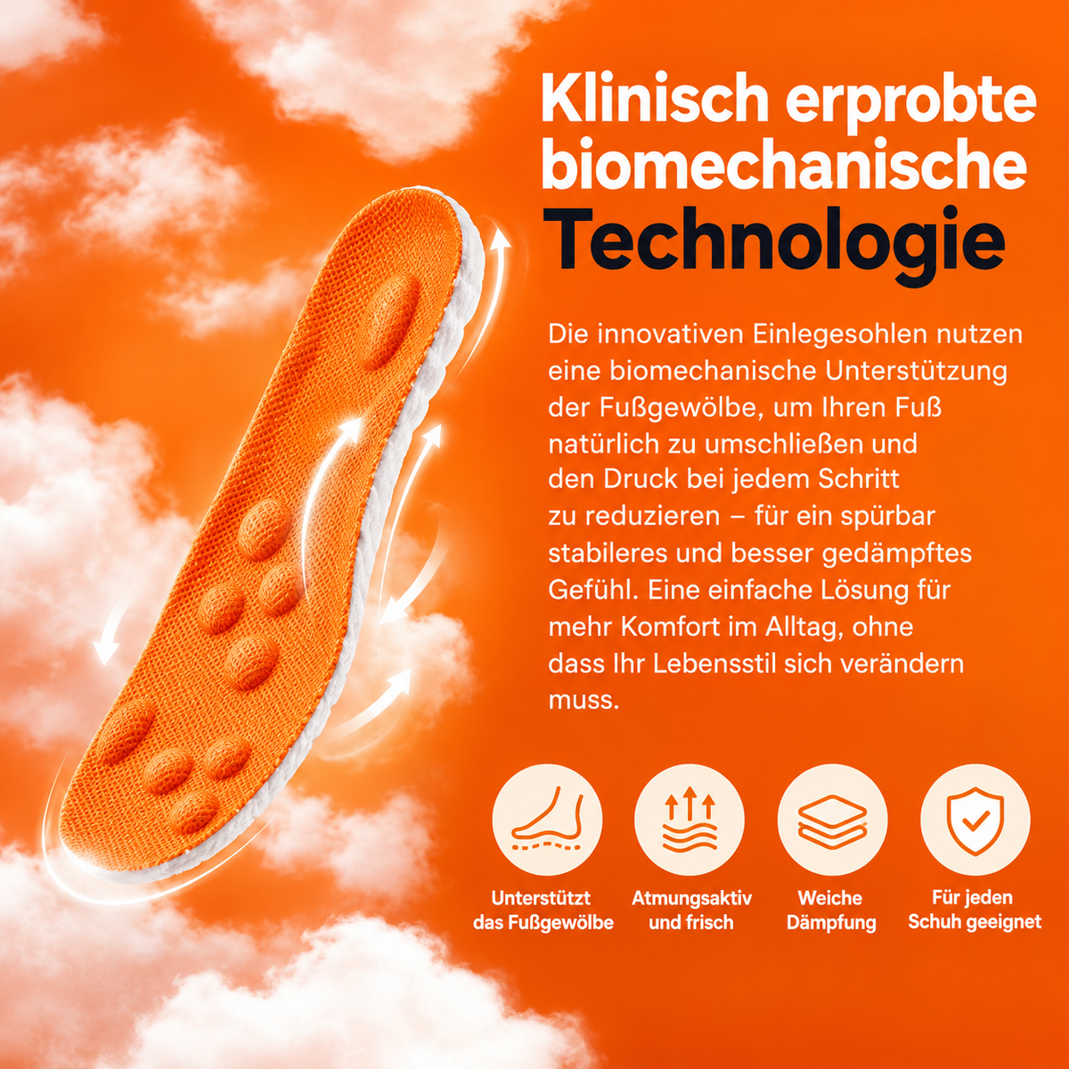 CloudStepper Massage Sohlen
